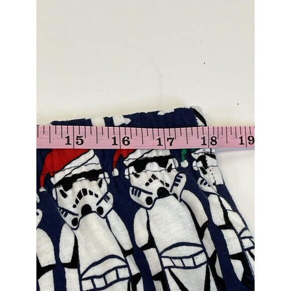 MEN’S STAR WARS CHRISTMAS STORM TROOPER IN SANTA HATS COTTON PAJAMA‎ PANTS SZ XL - Picture 6 of 7
